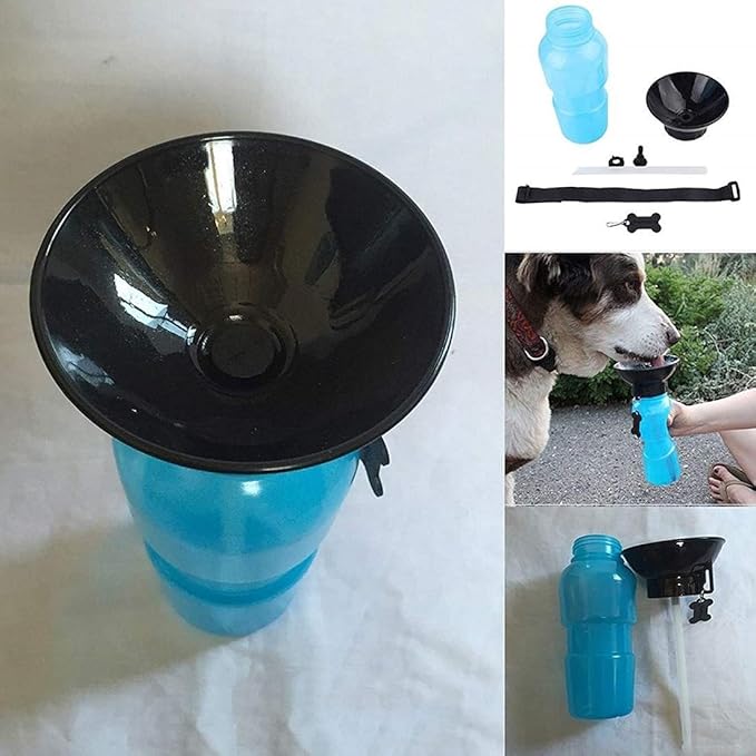 Portable Pet Water Bottle & Bowl – Aqua Fresh Sipper