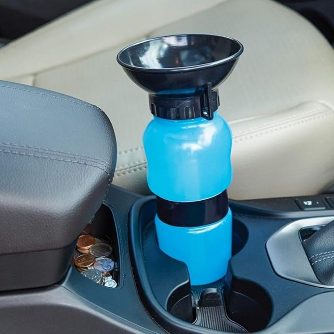 Portable Pet Water Bottle & Bowl – Aqua Fresh Sipper
