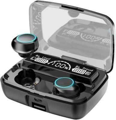 M10 TWS Wireless Bluetooth Earbuds with Touch Control & LED Display (Black)