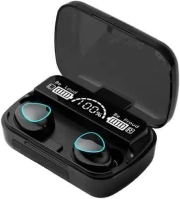 M10 TWS Wireless Bluetooth Earbuds with Touch Control & LED Display (Black)